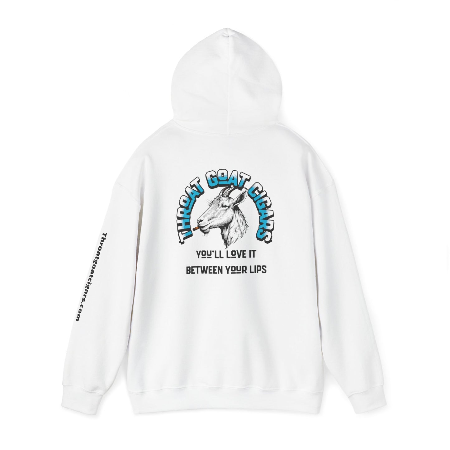 Throat Goat Cigars Unisex Heavy Blend™ Hooded Sweatshirt